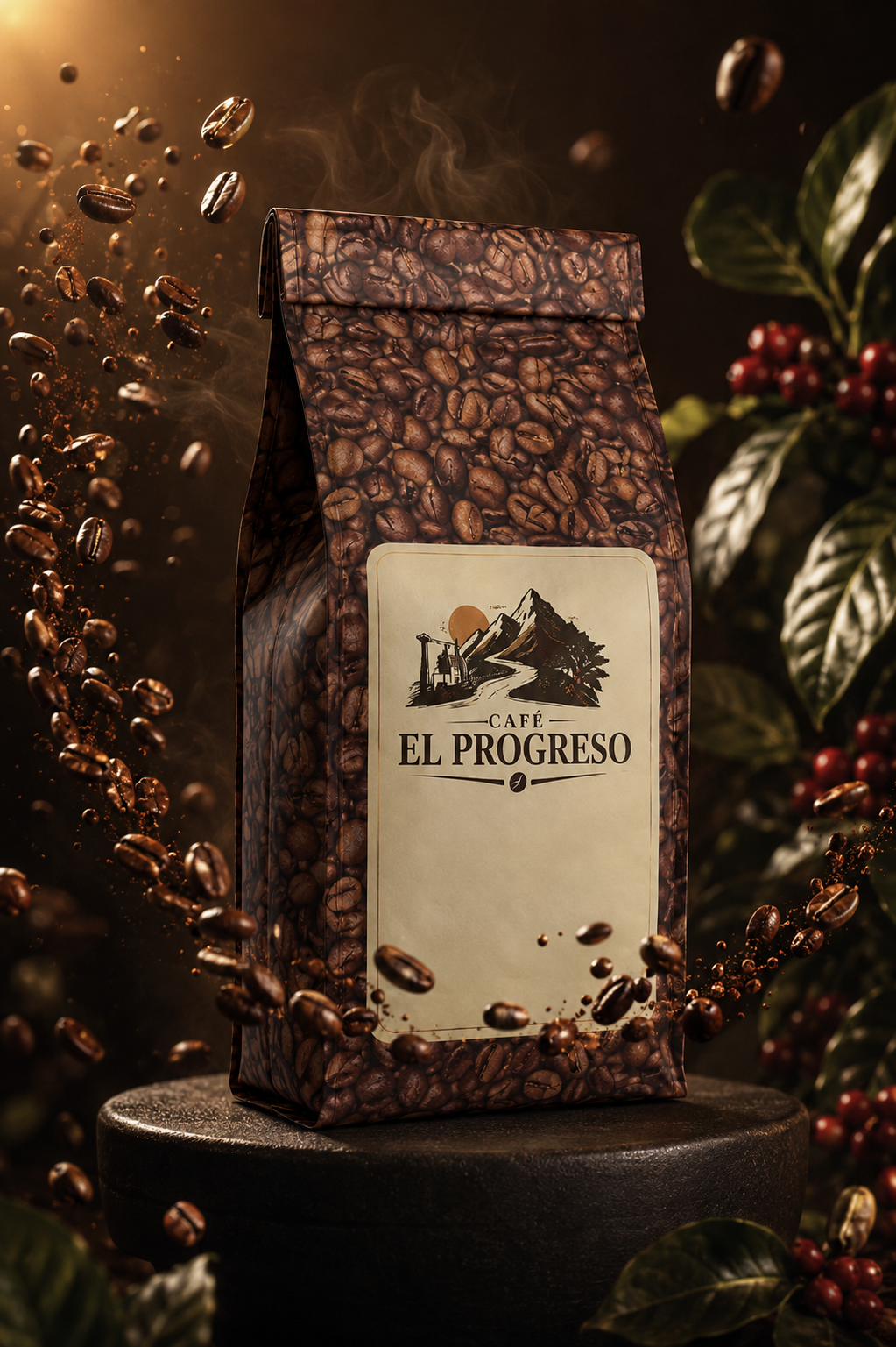 Presentación de Café El Progreso
